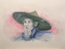 Contadino cinese - 30,5 x 45,5 cm